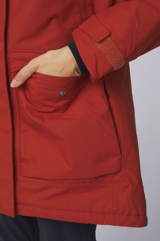Didriksons 1913 Veste Felia Wns Parka Rust