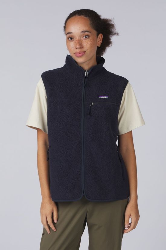 Patagonia Bodywarmer W'S Retro Pile Vest Sunken Blue