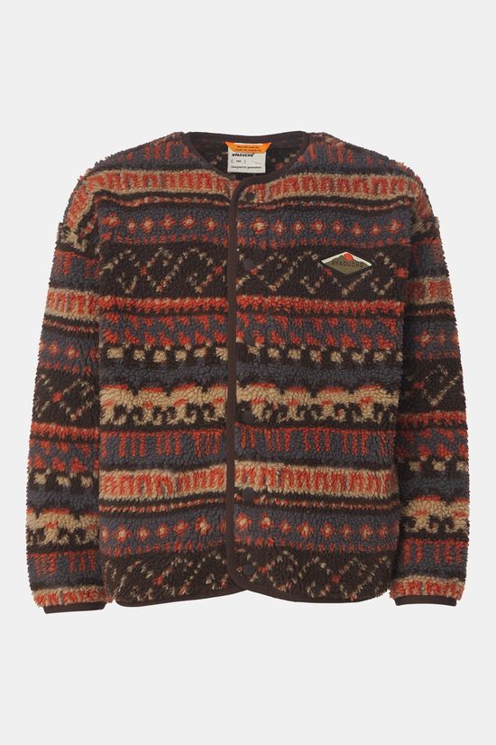 Ayacucho Polaire Nativam Fleece Uni Rust Print