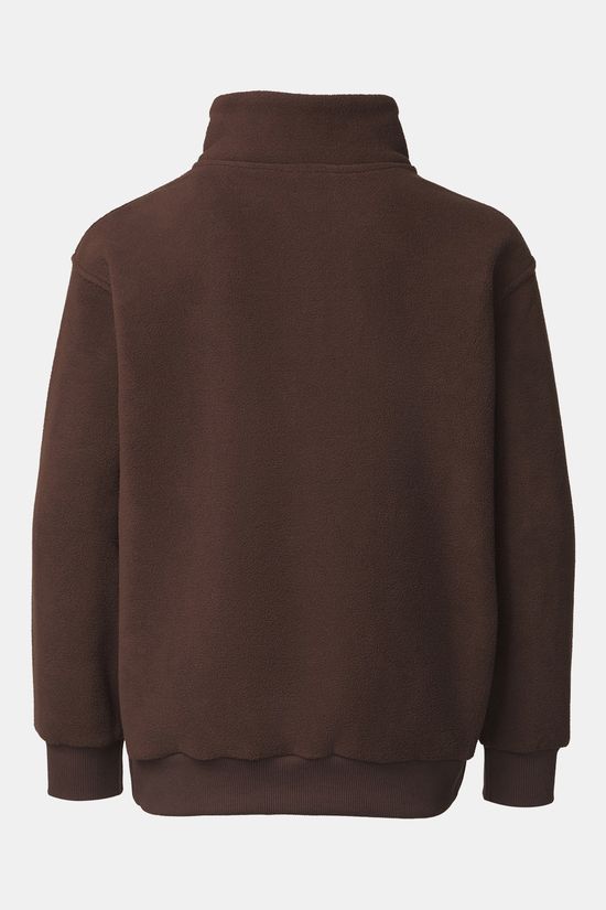Ayacucho Polaire René Fleece 1/2 Zip B Dark Brown