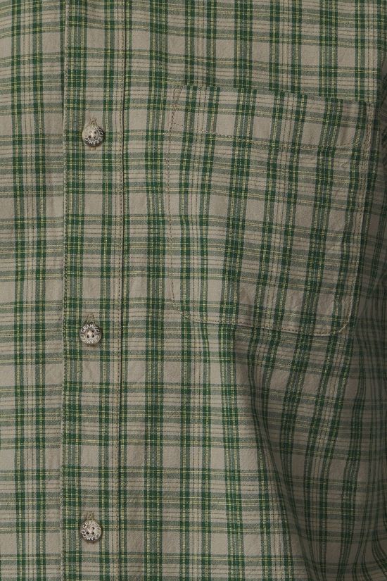 Gramicci Chemise Heavy Weight Checkered Shirt Forest