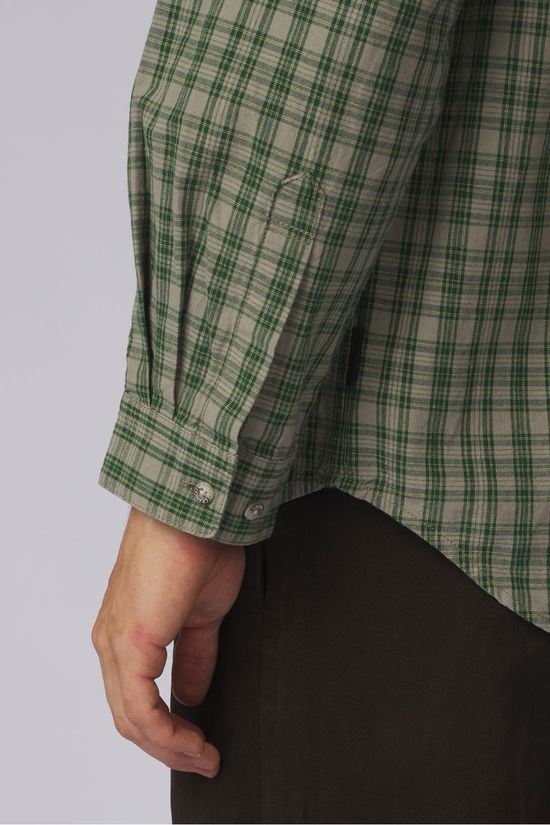 Gramicci Chemise Heavy Weight Checkered Shirt Forest