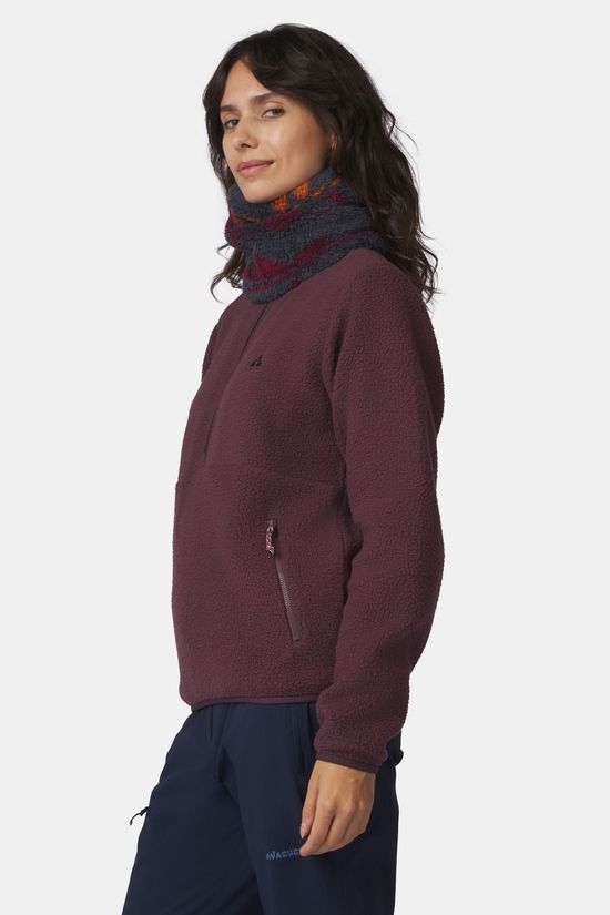 Ayacucho Écharpe Cuddlewrap Highloft Printed Neck Gaiter K Andesite / Oxblood Combo