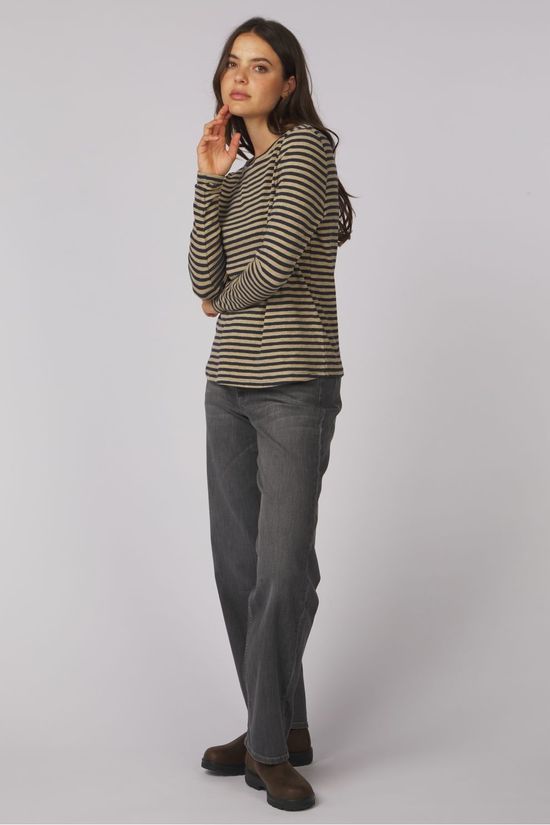 Jc Sophie T-Shirt Prisca Blue/Sand Stripes