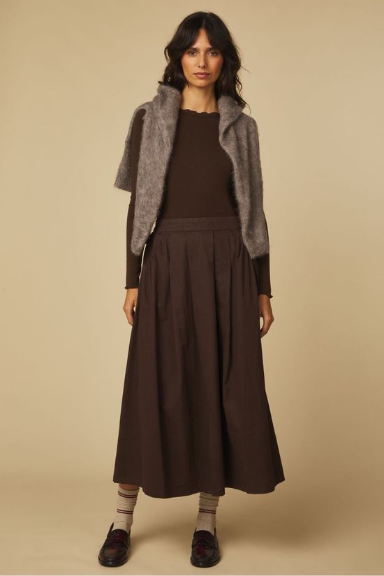 Jc Sophie T-Shirt Praise Dark Brown