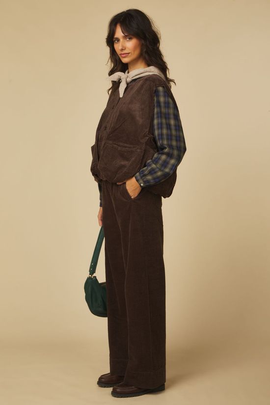 Jc Sophie Pantalon Paxton Dark Brown