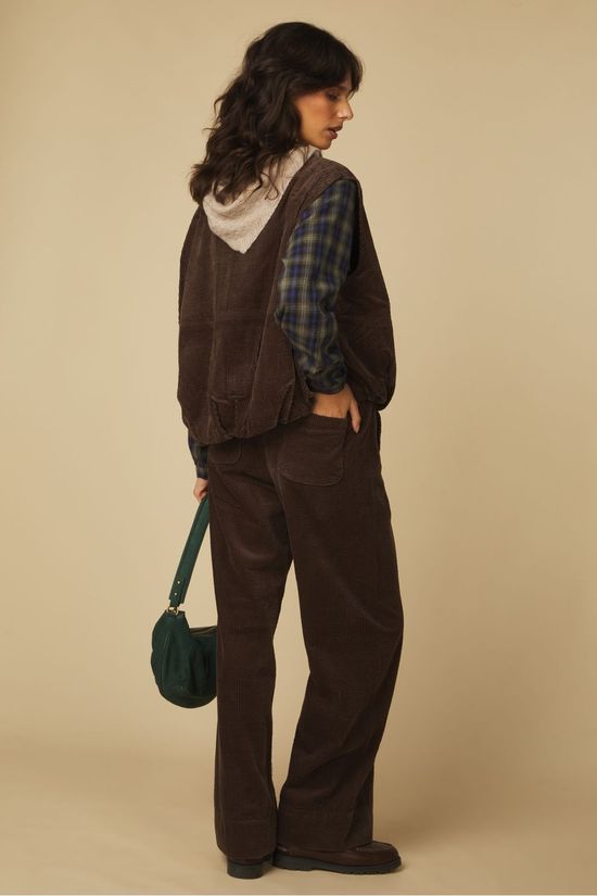 Jc Sophie Pantalon Paxton Dark Brown