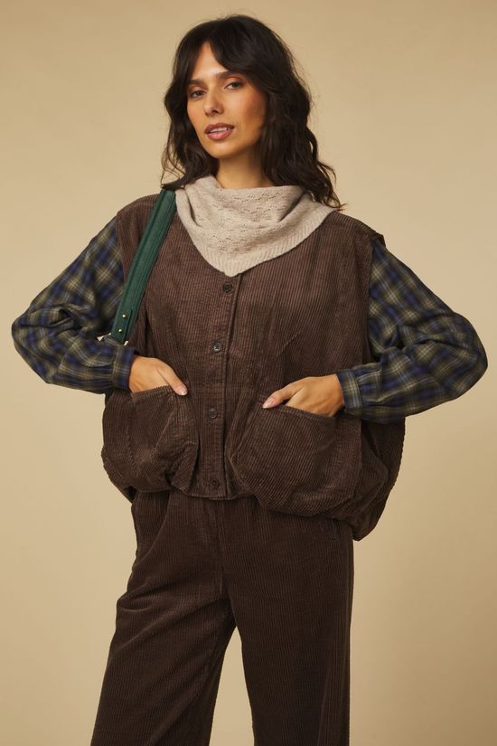 Jc Sophie Blazer Peace Dark Brown