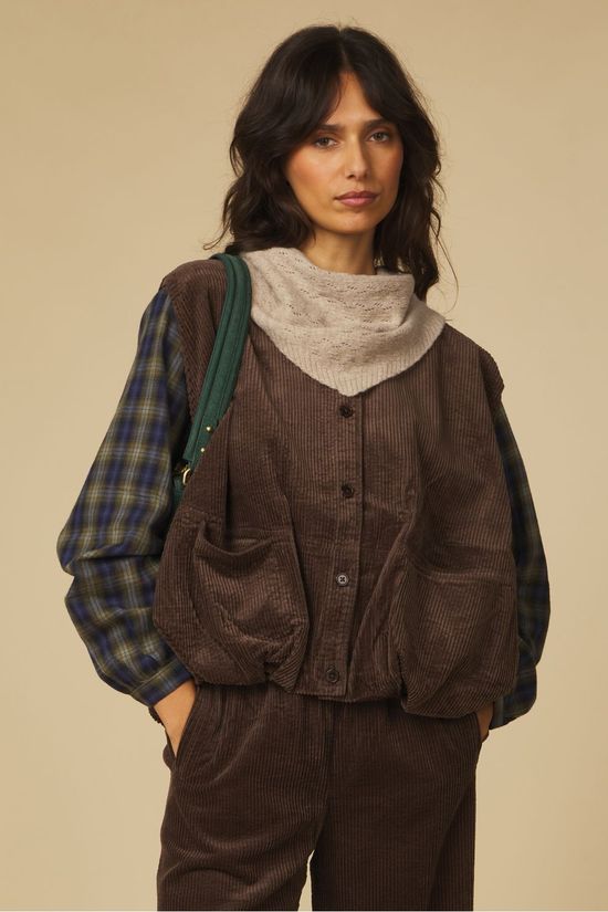 Jc Sophie Blazer Peace Dark Brown