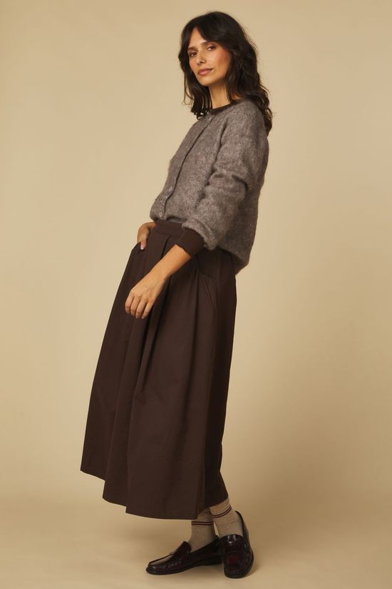 Jc Sophie Cardigan Pepita Shiitake