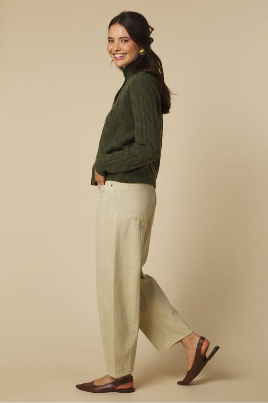 Jc Sophie Cardigan Pippin Thyme Green
