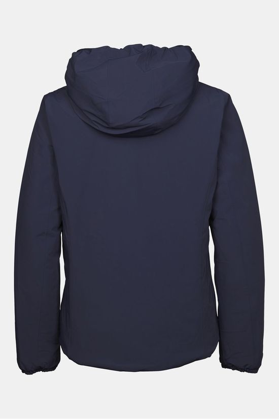 K-Way Veste Imperméable P. Lily St Warm Double Blue Depth - Pink Sallow