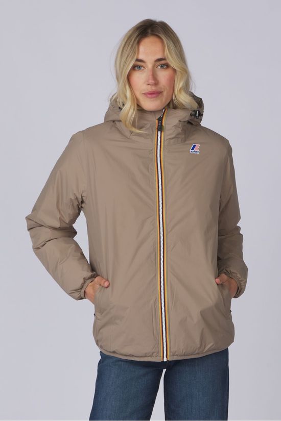 K-Way Veste Le Vrai 4.0 Claude Orsetto Beige Taupe