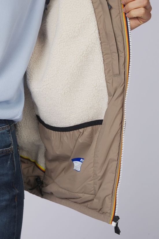 K-Way Veste Le Vrai 4.0 Claude Orsetto Beige Taupe