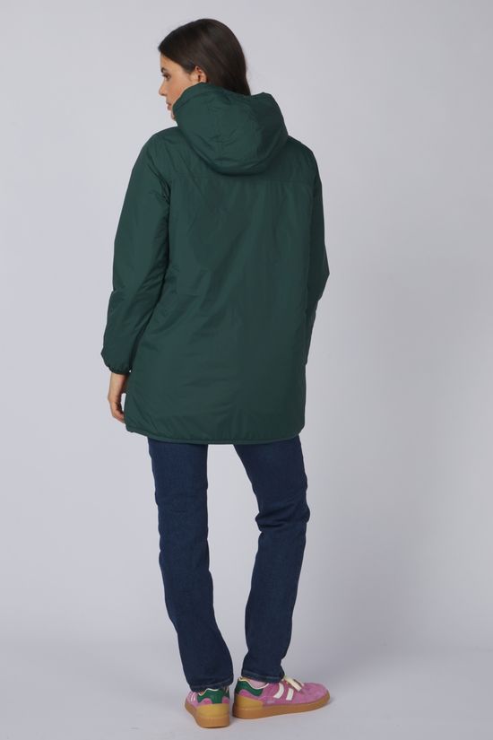 K-Way Veste Jkt K-W Jacinte Orsetto Green Dk Jungle