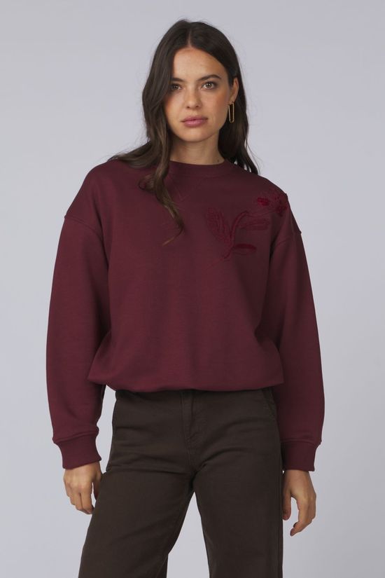 CKS Femmes Pull Swubble Red Dark
