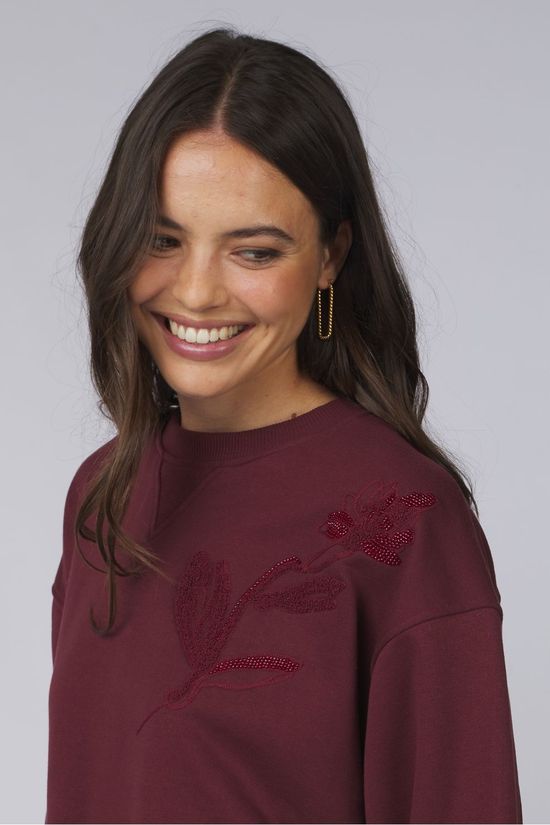 CKS Femmes Pull Swubble Red Dark