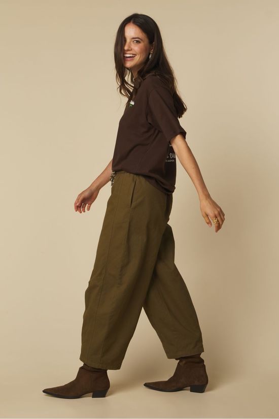 Object Pantalon Natalieose Military Olive