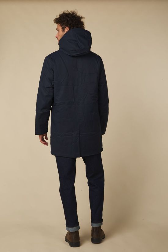 K-Way Veste Jarno Twill Marmotta Blue D - Blue A