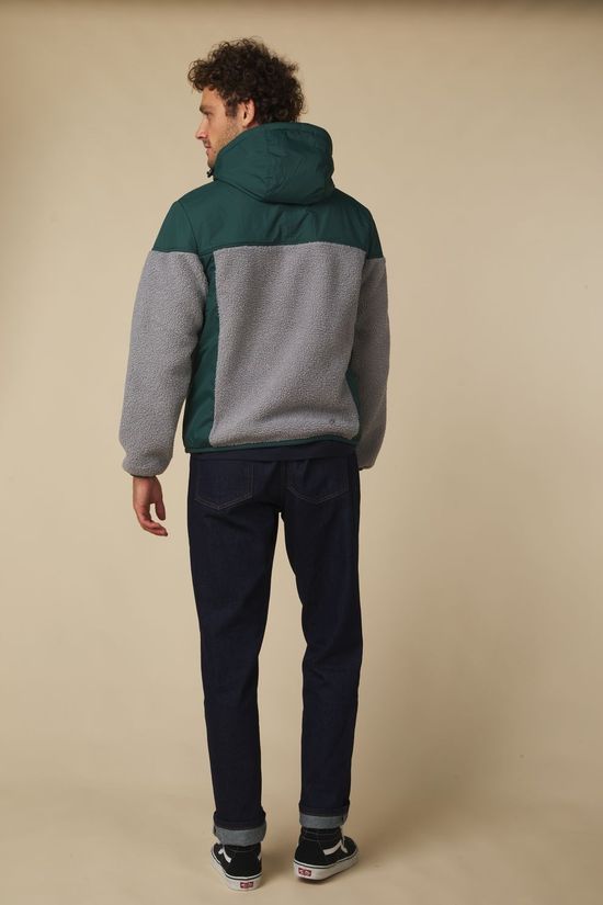 K-Way Veste Samson 4.0 Orsetto Green Dk Jungle - Grey Fros