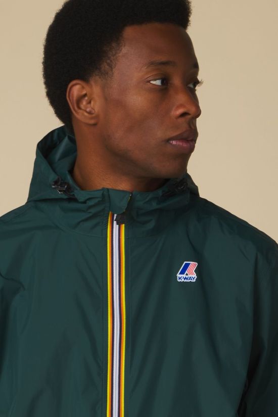 K-Way Jas Le Vrai Claude 4.0 Green Dk Jungle
