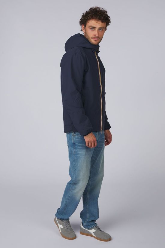 K-Way Veste Jack St Warm Double Blue Depth/Green Balsam