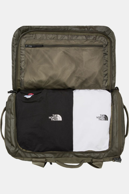The North Face Reistas Base Camp Voyager Duffel 42L New Taupe Green-Tnf Bla