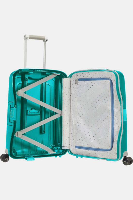 Samsonite Valise S'Cure Spinner 55/20 Aqua Blue
