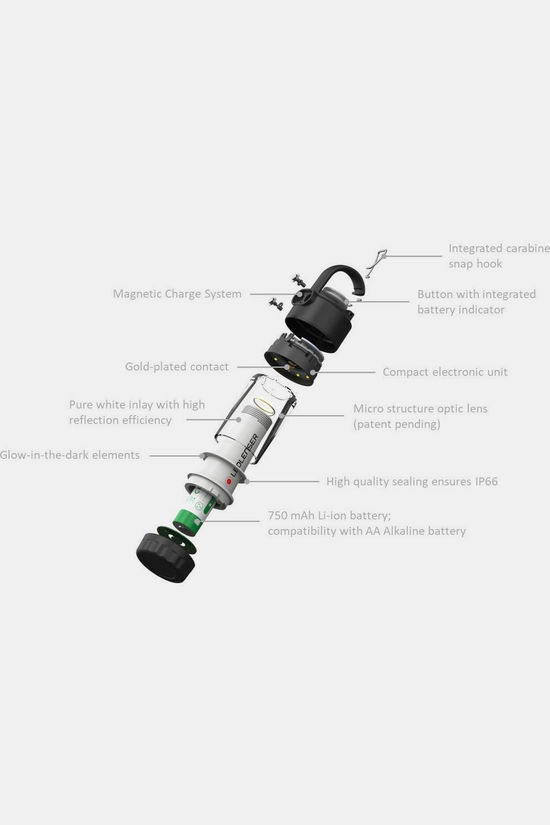 Ledlenser Lantaarn ML4 Warm Light black/white