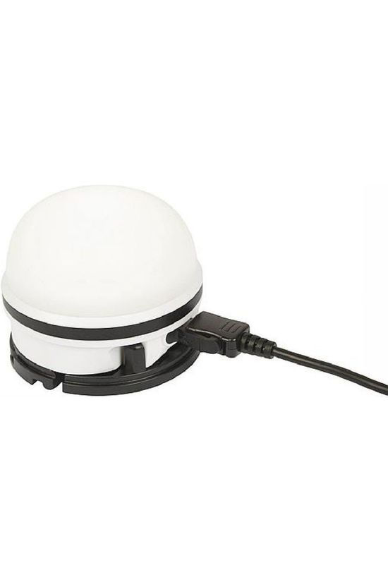 Bo-Camp Verlichting Hanglamp Kuma Siliconen 200 Lumen - Rechargable No colour / Transparent