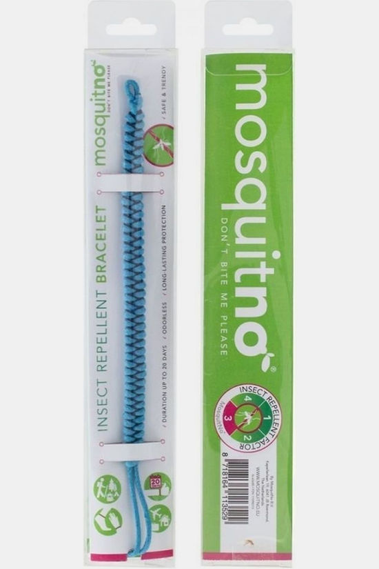 Mosquitno Anti-Insectes Woven Bracelet Citriodiol light blue