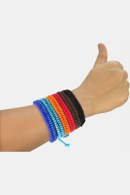 Mosquitno Anti-Insectes Woven Bracelet Citriodiol light blue