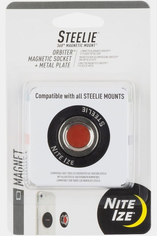 Nite Ize Smartphonehouder Auto Steelie Orbiter Magnetic Socket - Reserveonderdeel black