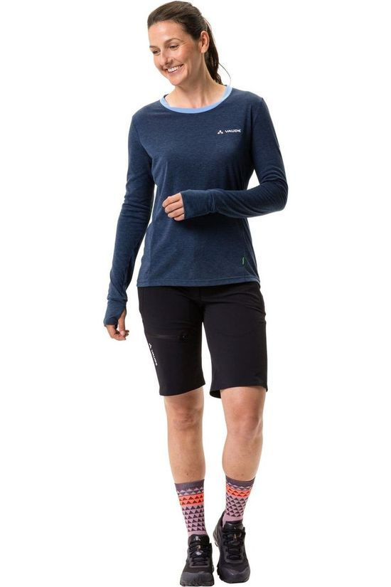 Vaude T-Shirt Women'S Sveit Ls Shirt II Dark Sea