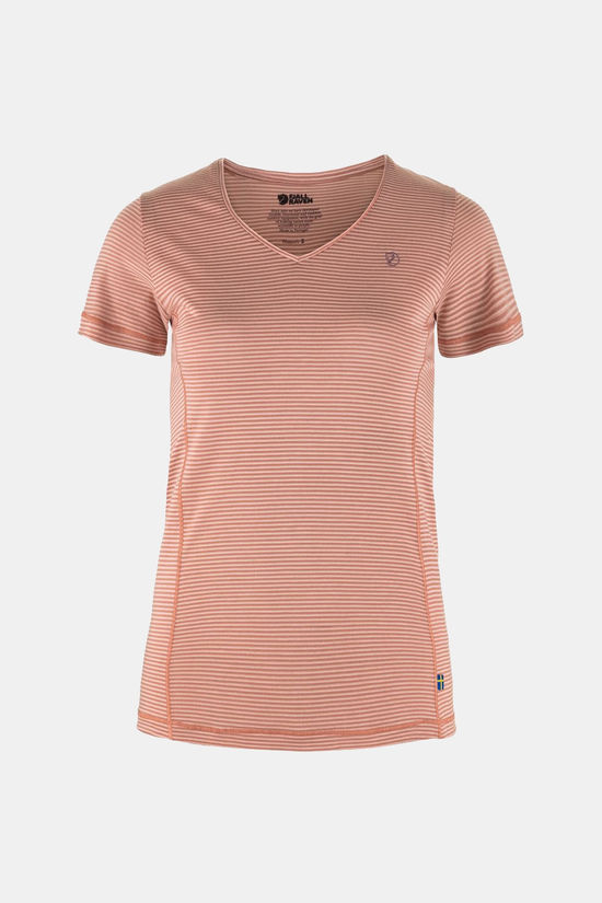 Fjällräven T-Shirt Abisko Cool Tee dark pink/mid pink