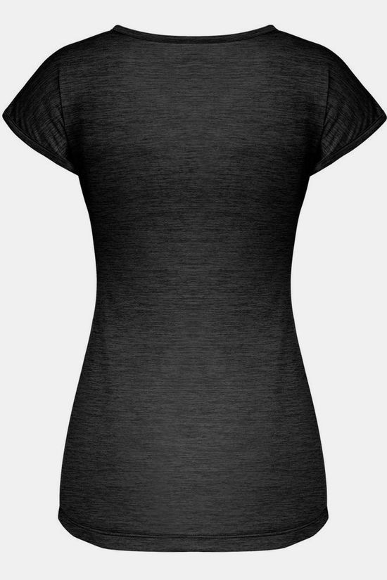 Salewa T-Shirt Puez Melange Dry Black Out Melange