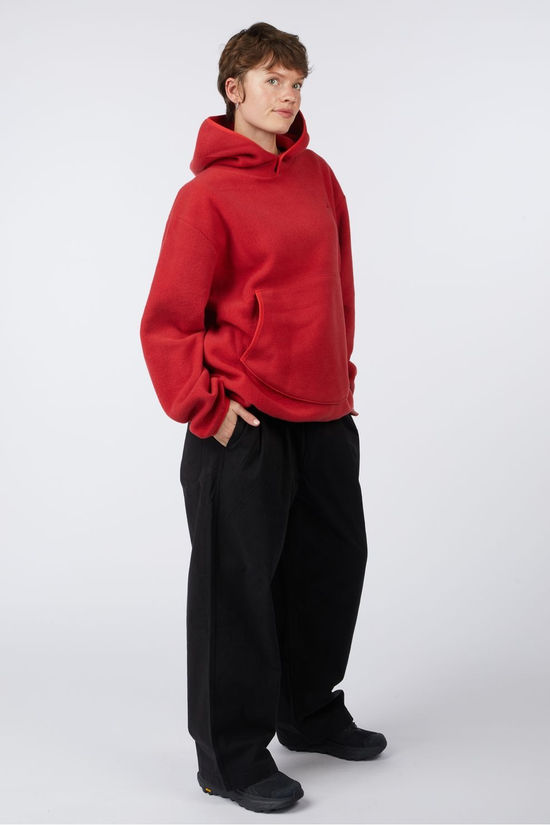 Kappy Design Trui Sunrise Fleece Button Tomato