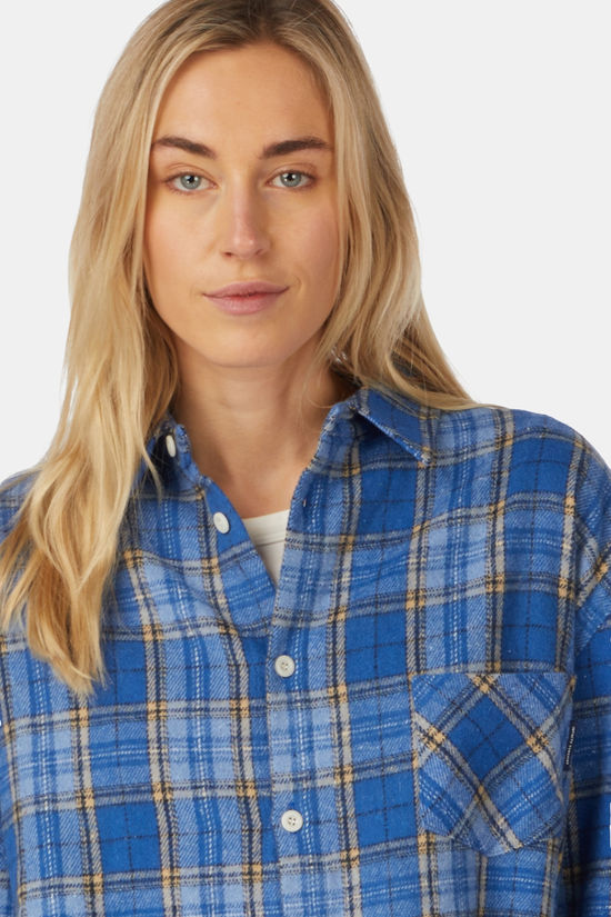 Kappy Design Hemd Country Check Shirt Blue