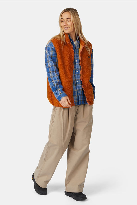 Kappy Design Bodywarmer Fleece Zipper Orange