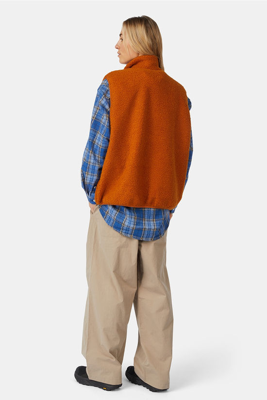 Kappy Design Bodywarmer Fleece Zipper Orange