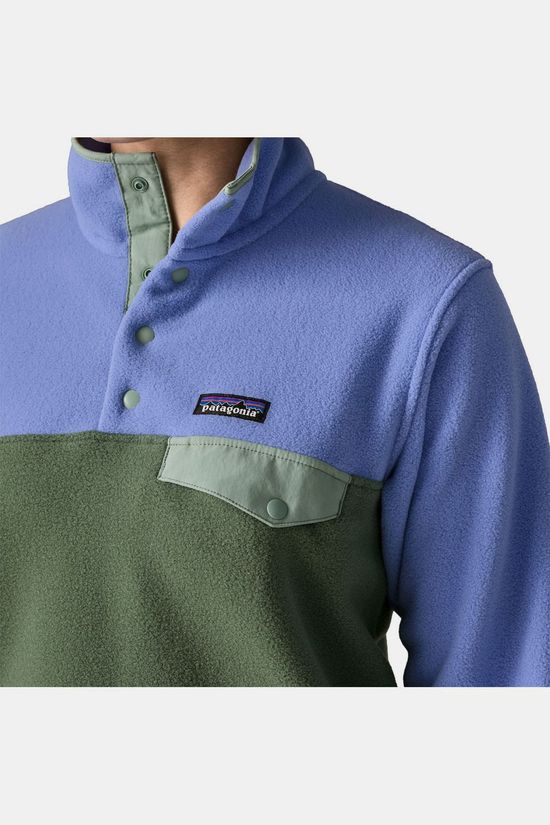 Patagonia Trui Lightweight Synchilla Snap-T Pullover Canopy Green