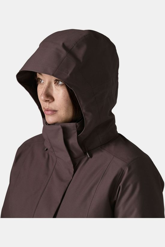 Patagonia Veste 3 En 1 Tres Parka Den Brown