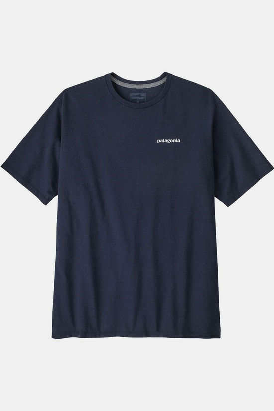 Patagonia T-Shirt P6 Logo Responsibilitee New Navy