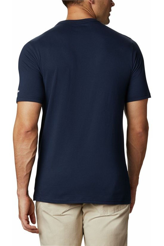 Columbia T-Shirt Csc Basic Logo Short Sleeve dark blue/mid blue