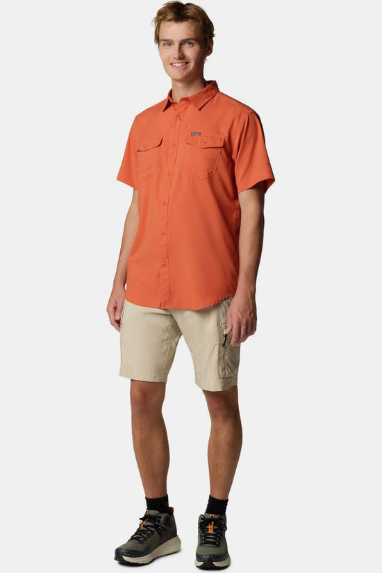 Columbia Chemise Utilizer™ II Solid Short Sleeve Shirt Tuscan