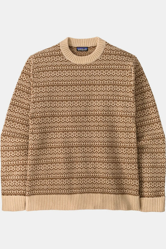 Patagonia Trui Recycled Wool Snow Squail: Natural