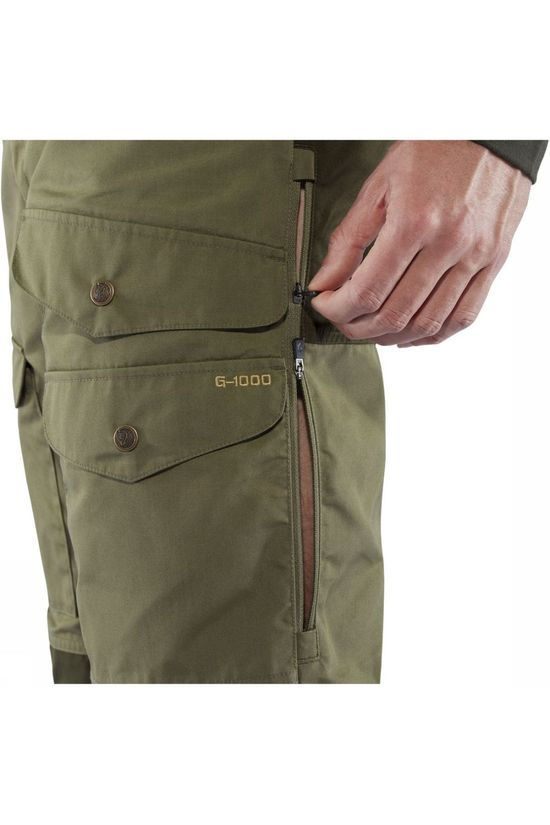 Fjällräven Pantalon Vidda Pro Ventilated Trs Reg dark green/dark khaki