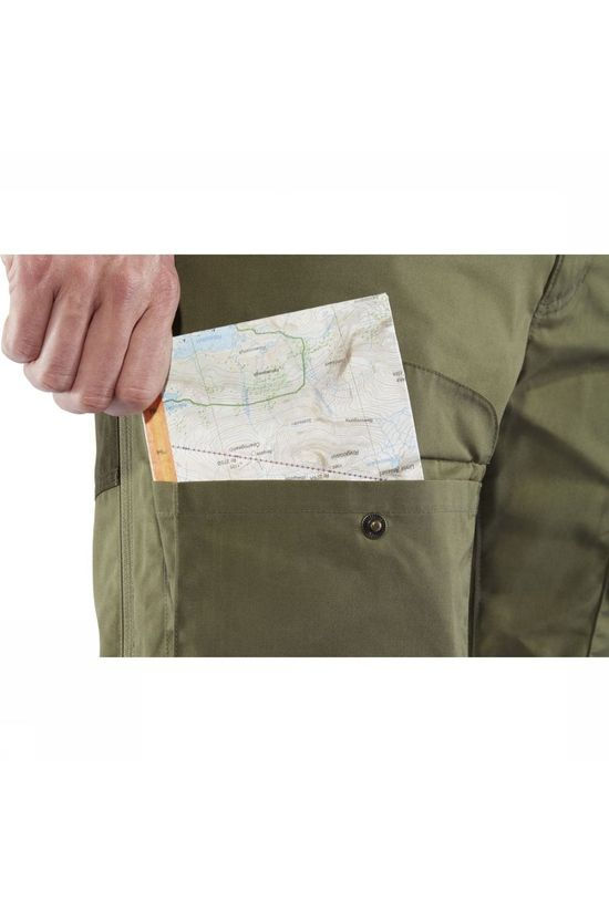 Fjällräven Pantalon Vidda Pro Ventilated Trs Reg dark green/dark khaki