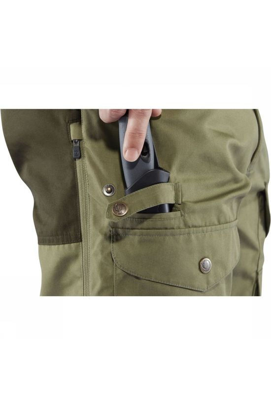 Fjällräven Pantalon Vidda Pro Ventilated Trs Reg dark green/dark khaki