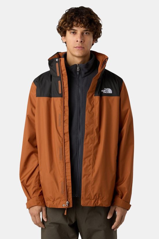 The North Face 3-in-1 Jas Evolve II Triclimate Burnt Umber/Asphalt Gre